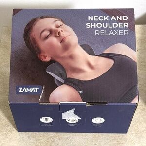 ZAMAT Neck and Shoulder Relaxer Magnetic Therapy Neck Stretcher pillow